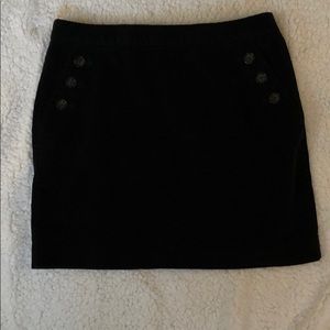 Banana Republic Navy Corduroy Skirt Size 8